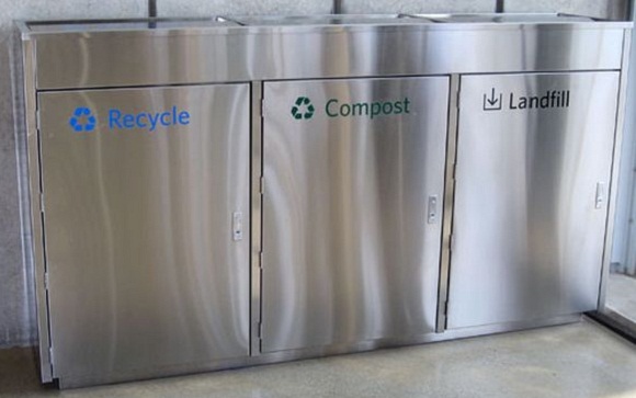 waste management system in commercial kitchen